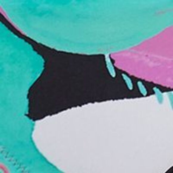 SALT + COVE Women's White Cheeky Fit Bikini Ruffled Hipster Swimsuit Bottom L - Picture 4 of 4